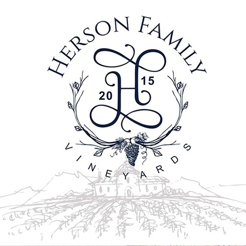 Herson Family Vineyards Wine label