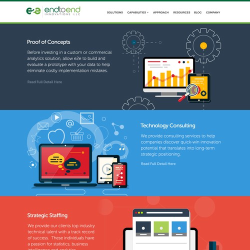 WordPress Theme design for E2E