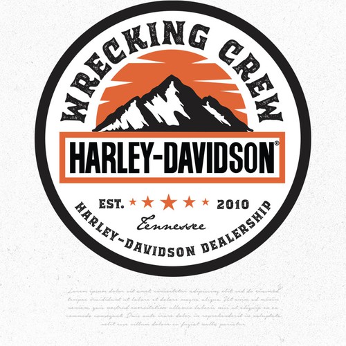 Wrecking Crew Harley Davidson