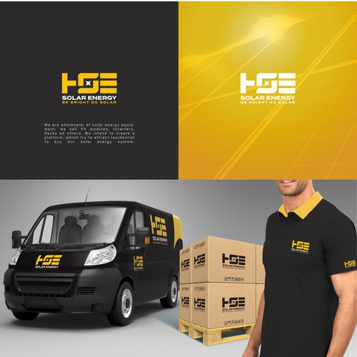 HSE SOLAR ENERGY LOGO AND SOCIAL MEDIA