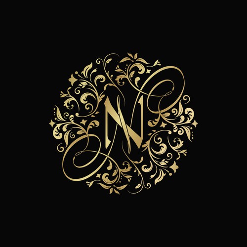 N&N wedding monogram