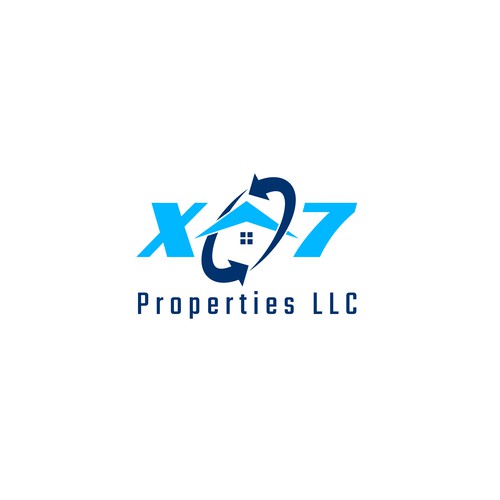  Professional business logo aimed at house flipping.
