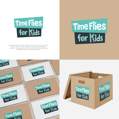 Logo Time Flies for Kids