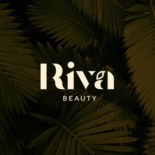 An elegant logo design for a line of beauty products like body lotions & skin, hair, body care