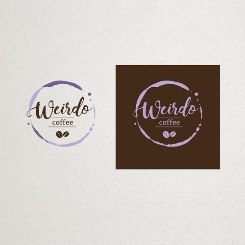 Entry in contest "Weirdo Coffee needs a surprisingly delightful Brand Identity"