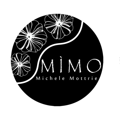 Design a logo for a trendy and young handbag brand called MÌMO