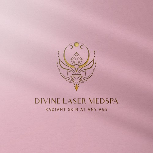 Soul activation logo/ brand for Divine laser MedSpa