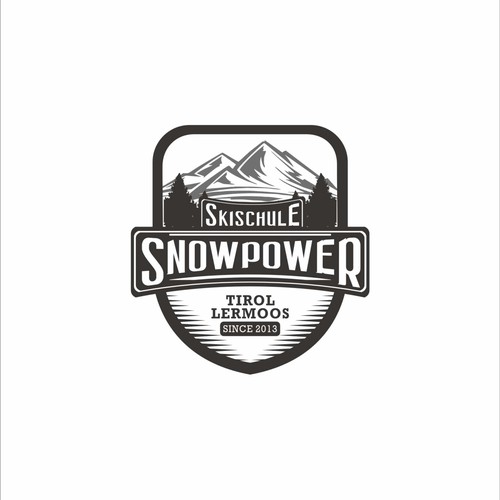 Skiing logo