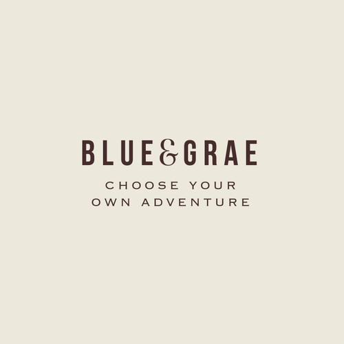 Blue&Grae logo design