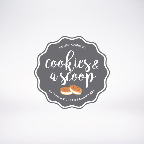 Cookies & a scoop logo