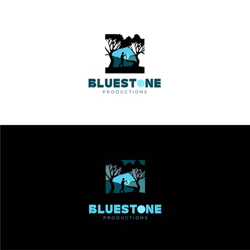 Modern logo design for a production company