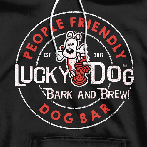 Lucky dog bark and brew