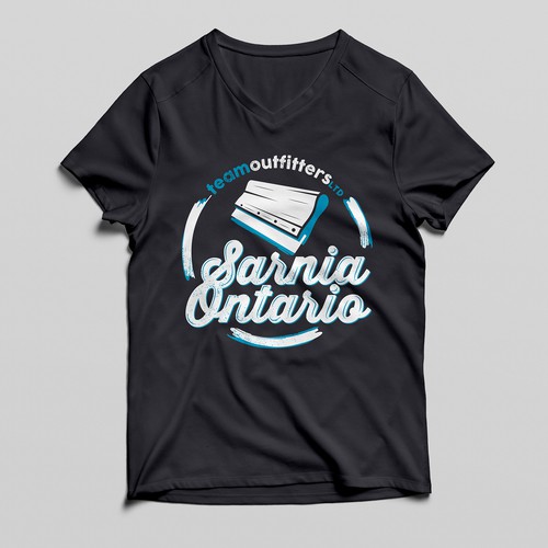 Screen printing t-shirt design