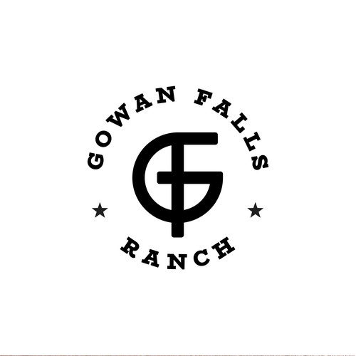 Gowan Falls Ranch Logo Design