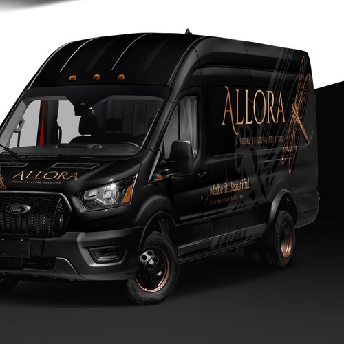 Wrap Design for the Ultimate Luxury Van