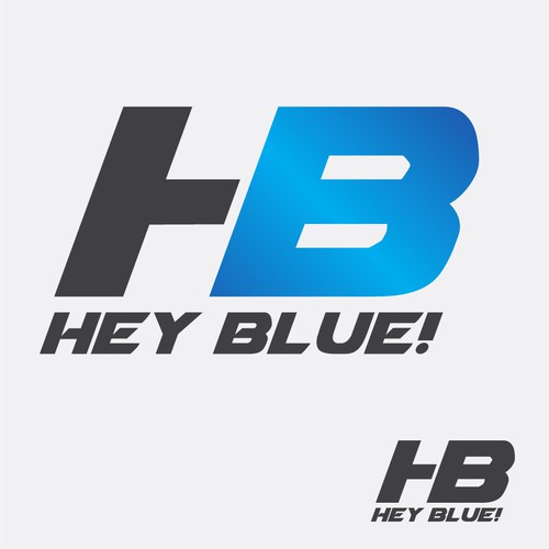 Hey blue Logo 