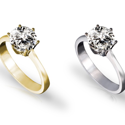 Diamond ring and Jewellery photo retouching 