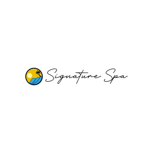 Elegant Spa & Wellness Logo Design