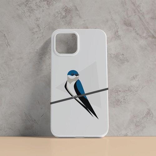 Swallow phone case design
