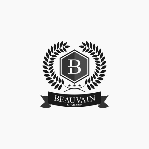Crest & badge design for luxurious fashion label BEAUVAIN