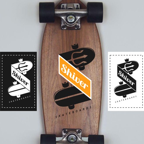 Young and masculine logo for skateboard company