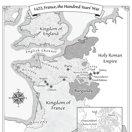 Map for historical novel