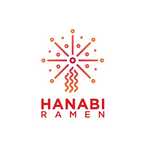 Simple logo for a Ramen house