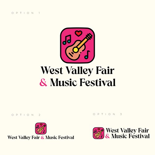 Logo design for a music festival