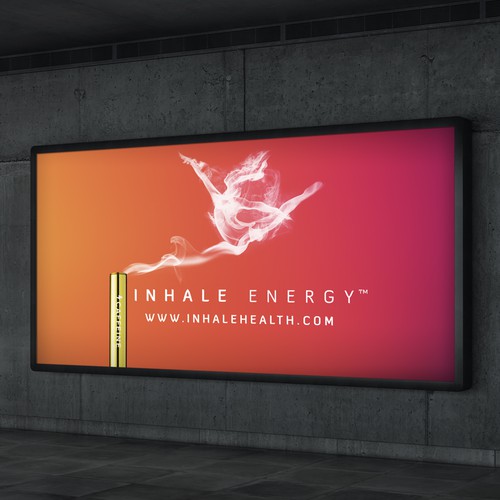 Inhale Health billboard