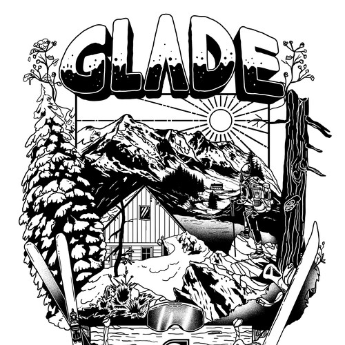 GLADE - Custom Nalgene Water Bottle Design