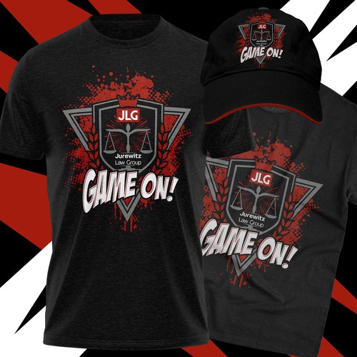 Game on merch design