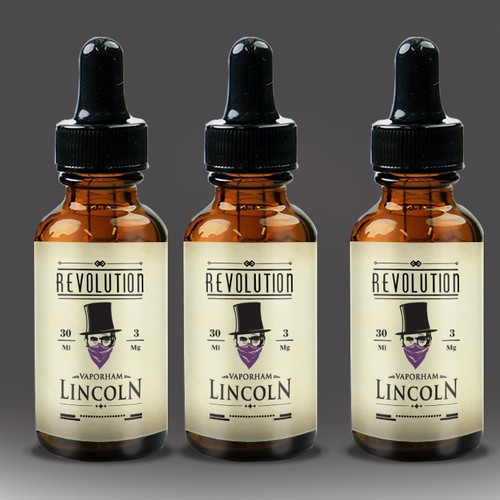 Lincoln premiumVintage label, 
