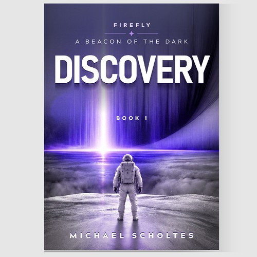 Sci fi space novel cover design- up for sale
