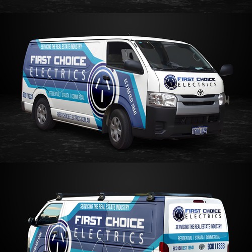 Professional Vehicle Wrap for Electrical Services