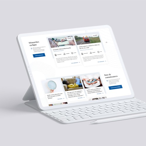  Creation of a landing page for Allianz 