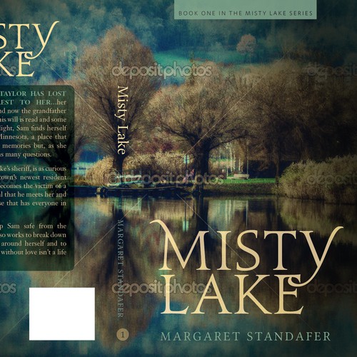 Create a cover for the romance novel Misty Lake