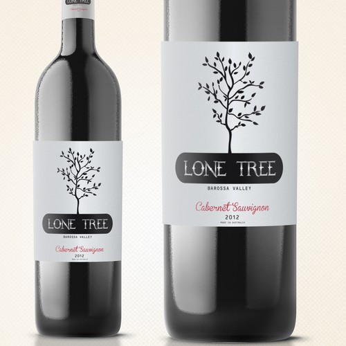 Wine label for our new online brand
