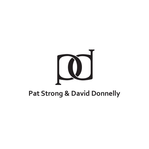 P&D Monogram Logo for an elder couple.