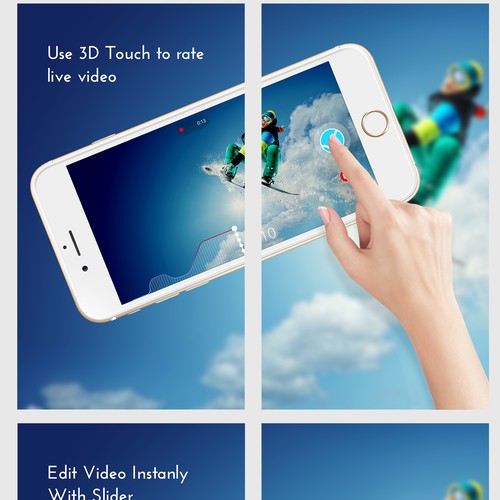 Screenshot iPhone video Apps