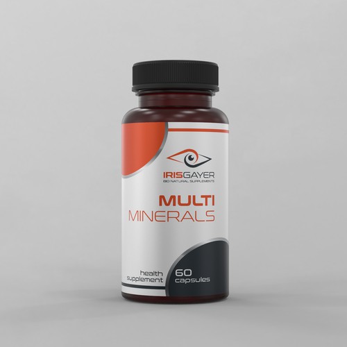 Label Design for Millennial Health Conscious Supplement