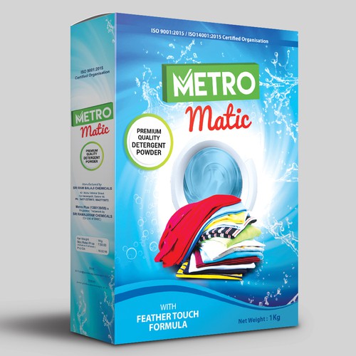 Label Design for METRO MATIC