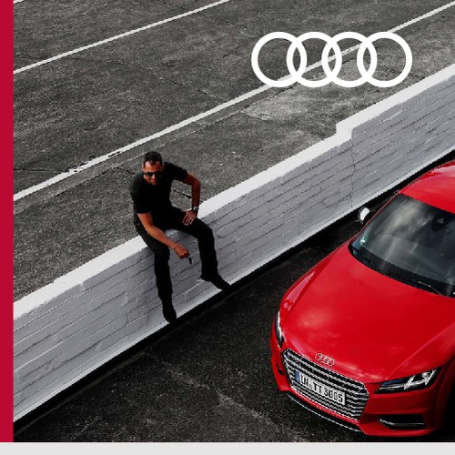 Audi Postcard Design