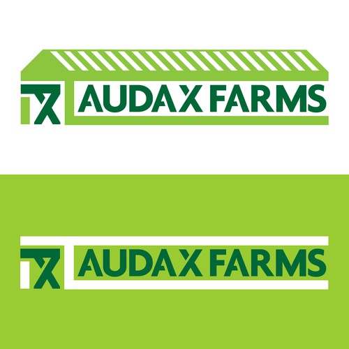 Bold logo concept for Audax Farms