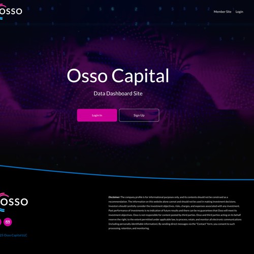 Osso Capital Membership Design