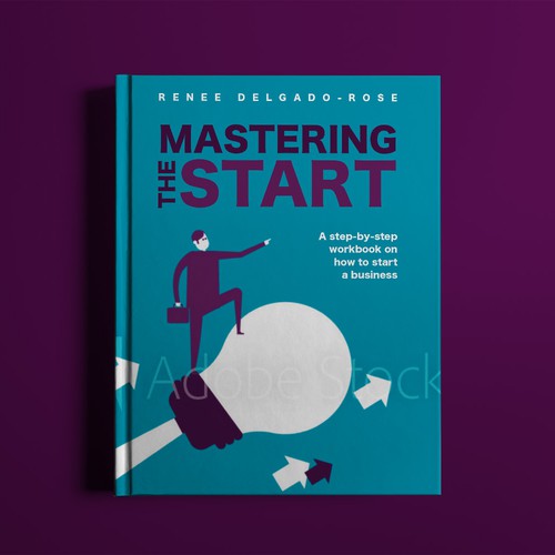 Simple and inspiring book cover design