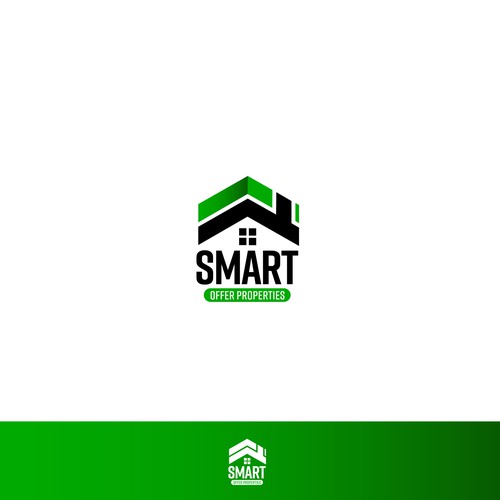 Clean, Professional, Classy,  logo for a real estate investment firm.