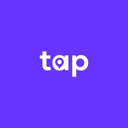 TAP location logo design