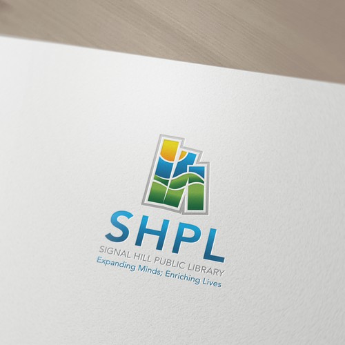 Help Signal Hill Public Library or SHPL with a new logo