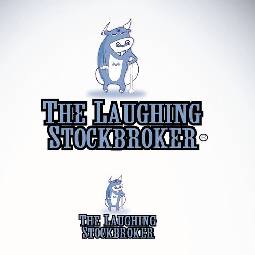 Logo concept for Laughing Stockbroker