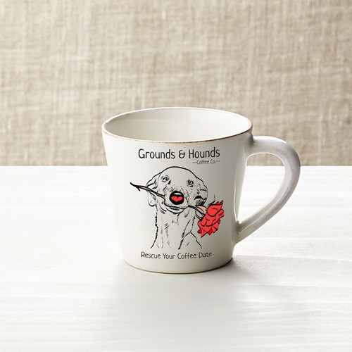 Design a mug for coffee and dog lovers!